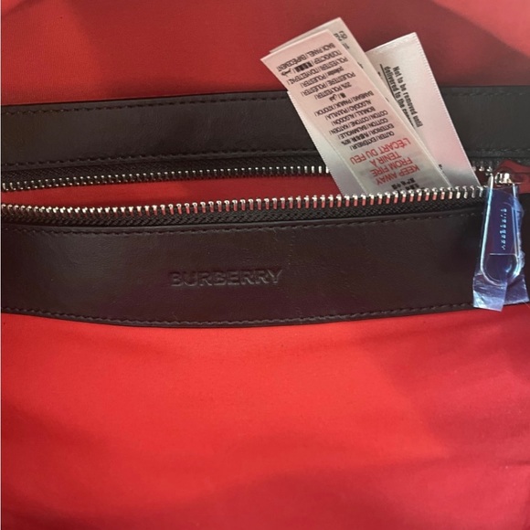 Unisex Burberry Vintage Check Nylon Backpack - Picture 3 of 16